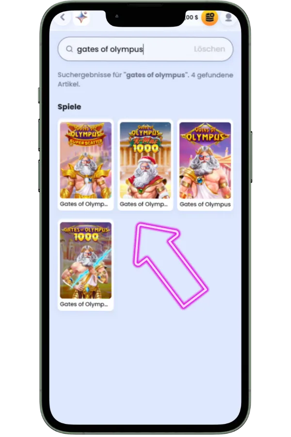 Gates of Olympus Spiel finden